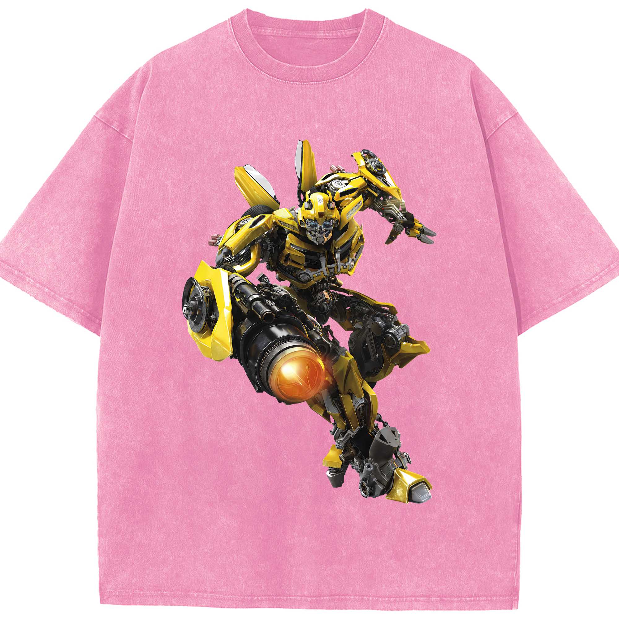 （画像用） Transformers トランスフォーマー 綿100% ヴィンテージ風 半袖Tシャツ（フロントプリント）